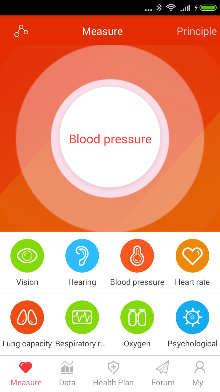 iCare Blood Pressure Monitor software