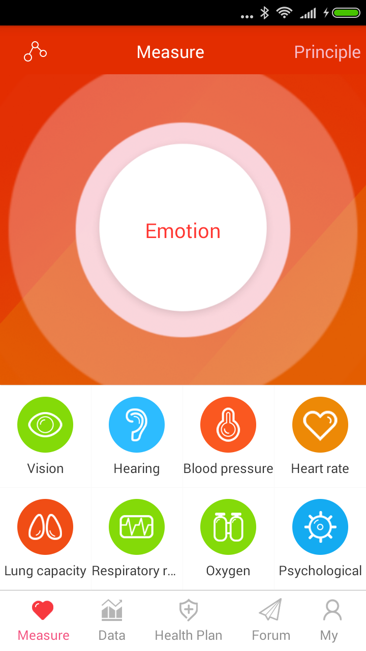 iCare Emotion Test